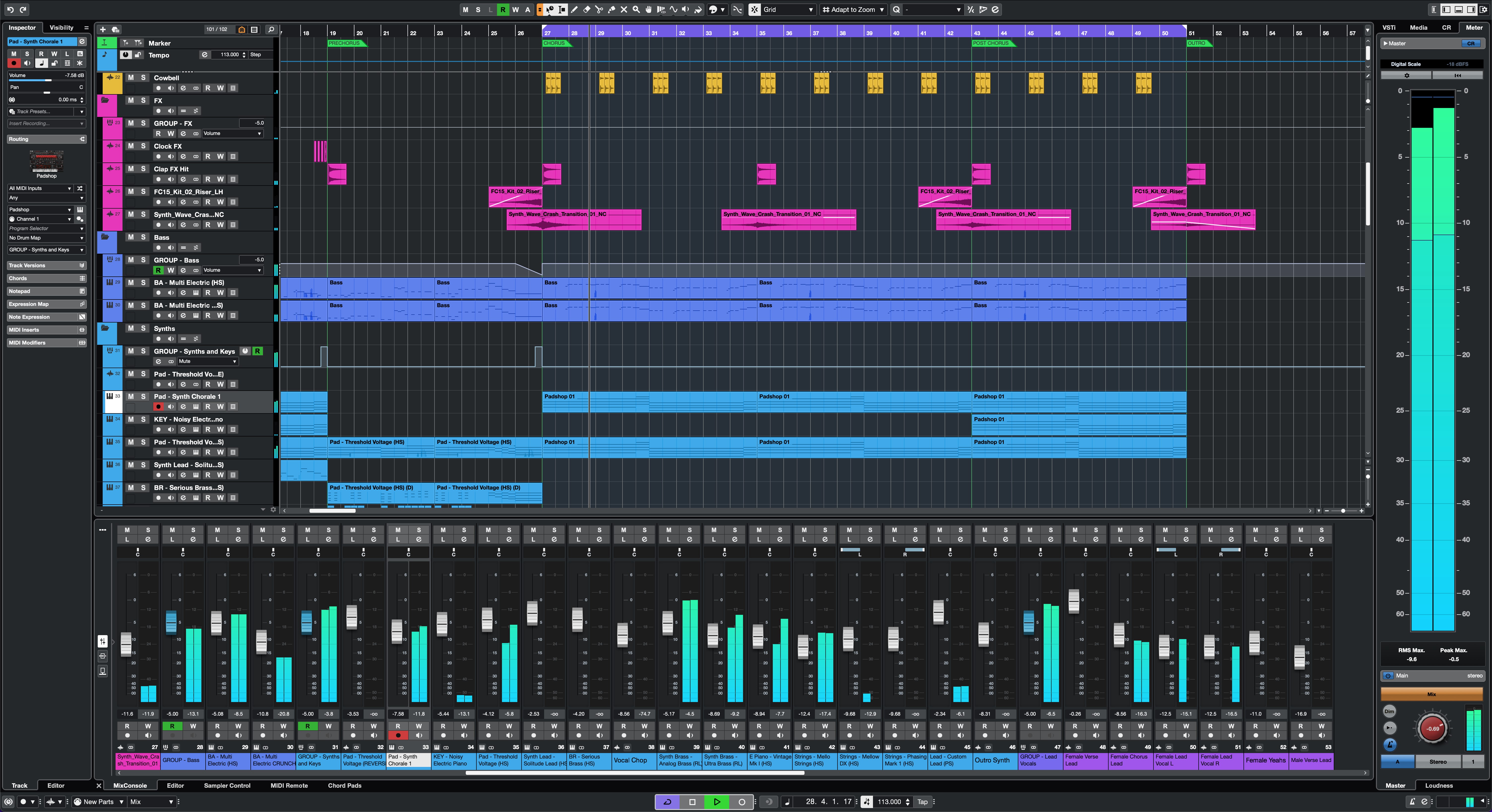 Steinberg CUBASE-ARTIST-13-EDU DAW Recording Software