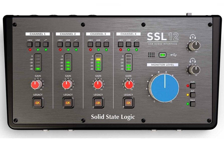 Solid State Logic SSL 12 12-in/8-out USB Audio Interface | Full ...