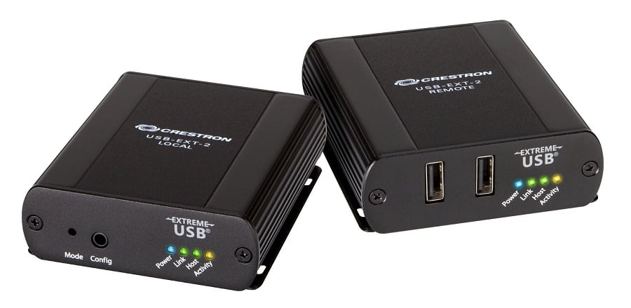 Crestron USB-EXT-2-REMOTE USB Over Category Cable Extender, Remote