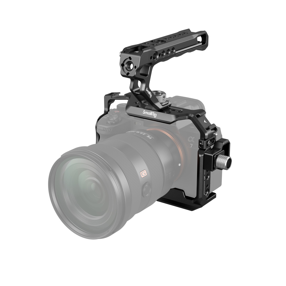 SmallRig Full Camera Cage -3667B-For Sony Alpha 7R V/Alpha 7 IV/Alpha 7S  III….