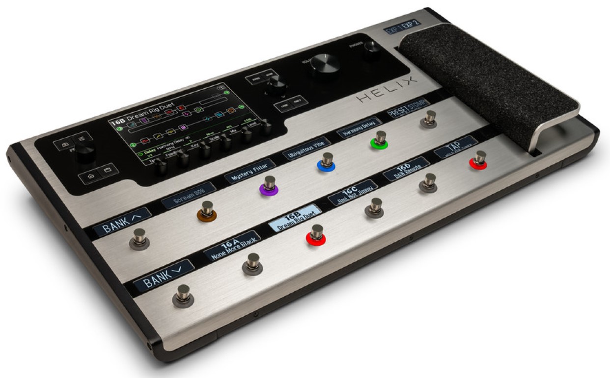 Line 6 Helix Limited Edition Platinum Guitar Amp Modeler and