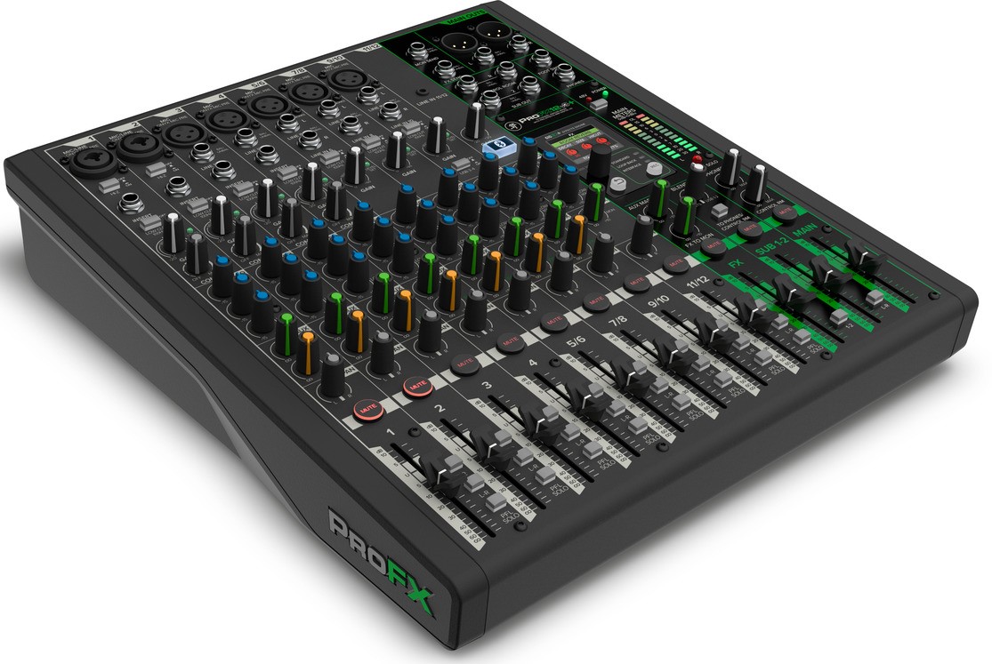 MACKIE ProFX12 本体ケーブル説明書 WW3183 Mackie PROFX12V3+ 12-Channel Analog Mixer with Enhanced FX