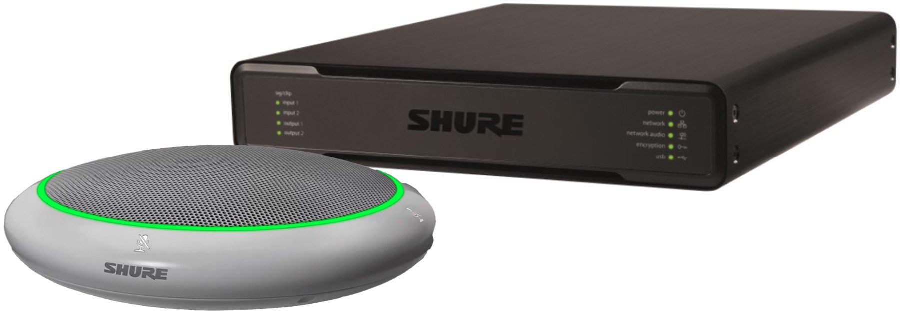 Shure MXA310-P300-P MXA310 Table Array Microphone and P300