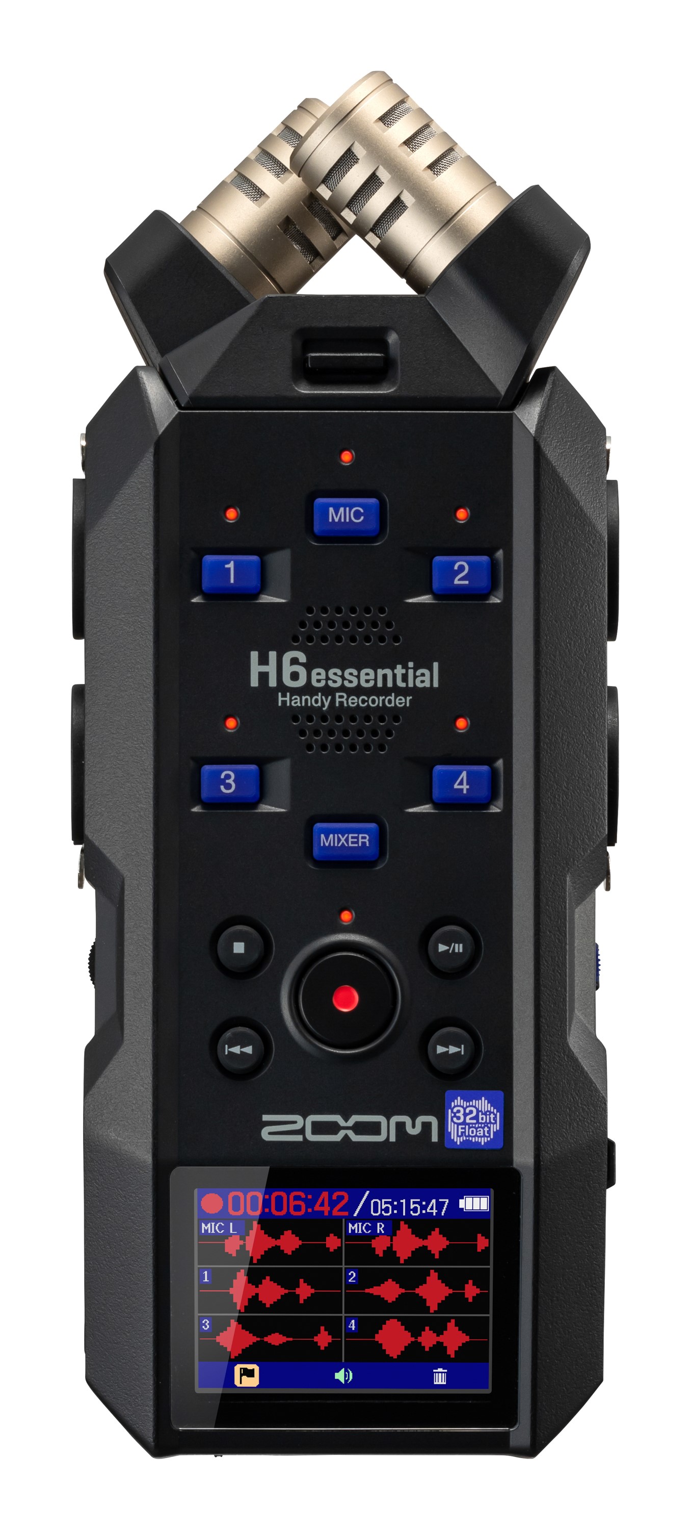 Zoom H6 ESSENTIAL 6-Channel Handy Recorder w/ Accessibility