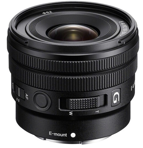E PZ 10-20 F4 G （SELP1020G） Sony SELP1020G E PZ 10-20mm f/4 Ultra Wide Angle Zoom Lens