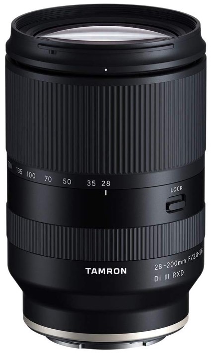 Tamron 28-200mm f/2.8-5.6 Di III RXD E-Mount Zoom Camera