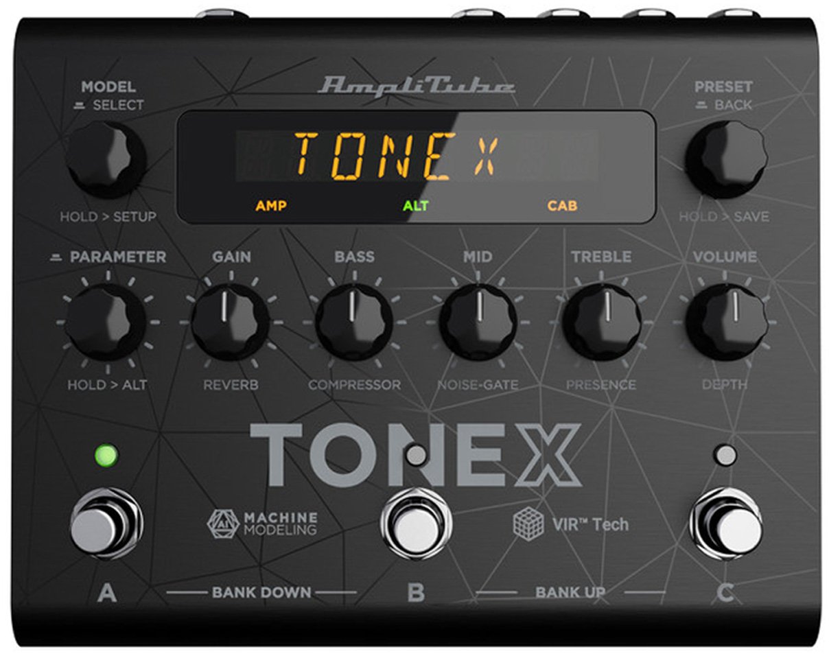 IK Multimedia TONEX Pedal Amp, Cab, and Effects Modeler Pedal for sale