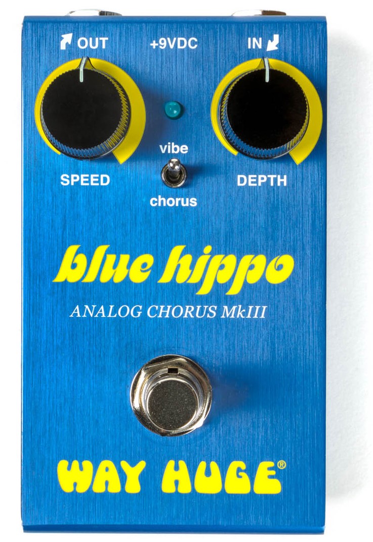 Way Huge Blue Hippo Smalls Series Analog Chorus Pedal for sale