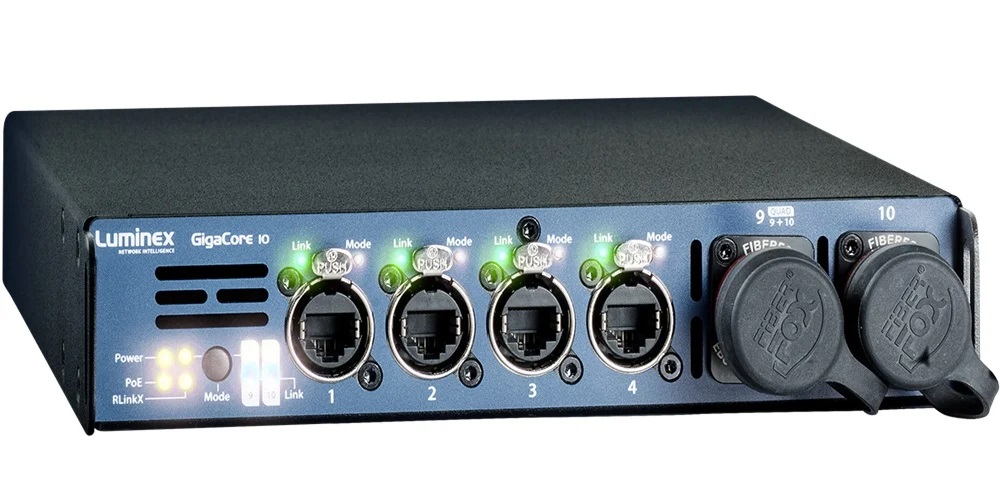 Luminex LU0100058-NDM GigaCore 10 Pre-Configured 8-Port