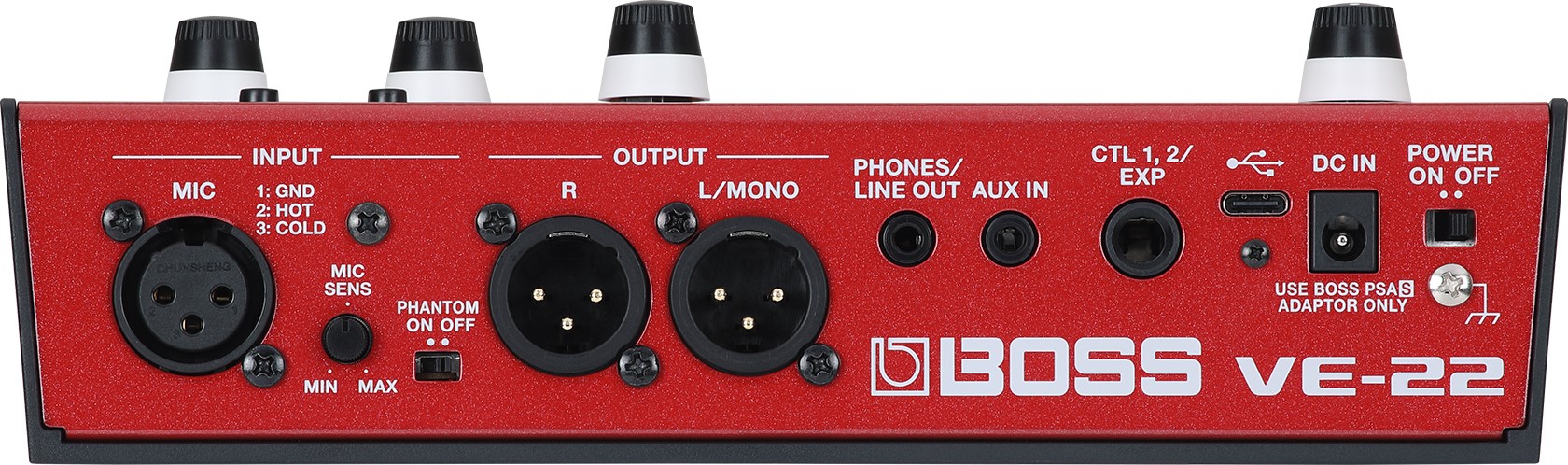 Boss VE-22 Vocal Effect Processor | Full Compass Systems