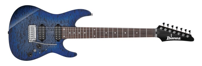 Ibanez AZ427P2QM Premium Series AZ427P2QM Electric Guitar, Twilight Blue Burst - Twilight Blue Burst for sale