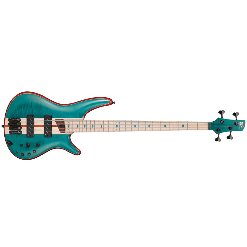 Ibanez SR1420B SR Premium Electric Bass Guitar - Caribbean Green Low Gloss for sale