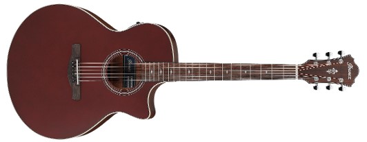 Ibanez AE100 AE100 Acoustic-electric Guitar - Burgundy Flat for sale