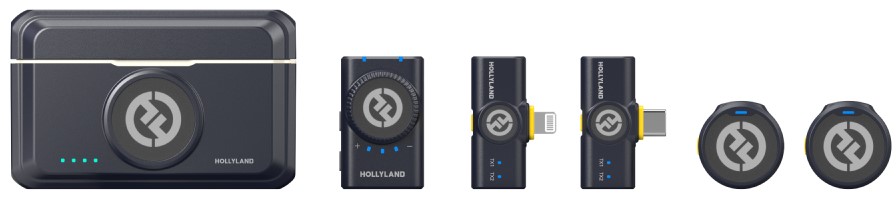 Hollyland LARK M2 COMBO DUO 2-Person Wireless Combo Hollyland LARK M2 COMBO DUO 2-Person Wireless Combo
