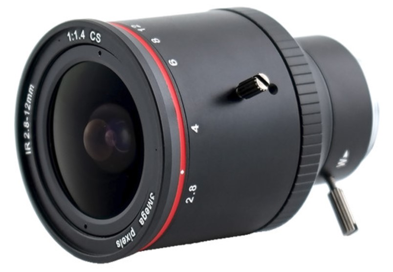 Photos - Surveillance Camera AIDA CS-2812V HD Varifocal 2.8-12mm Manual Iris CS Mount Lens 