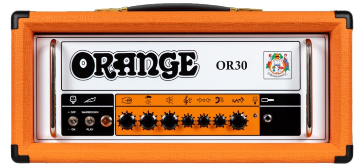 Orange OR30 Orange OR30 30-watt 1-channel Tube Amplifier Head - Orange for sale