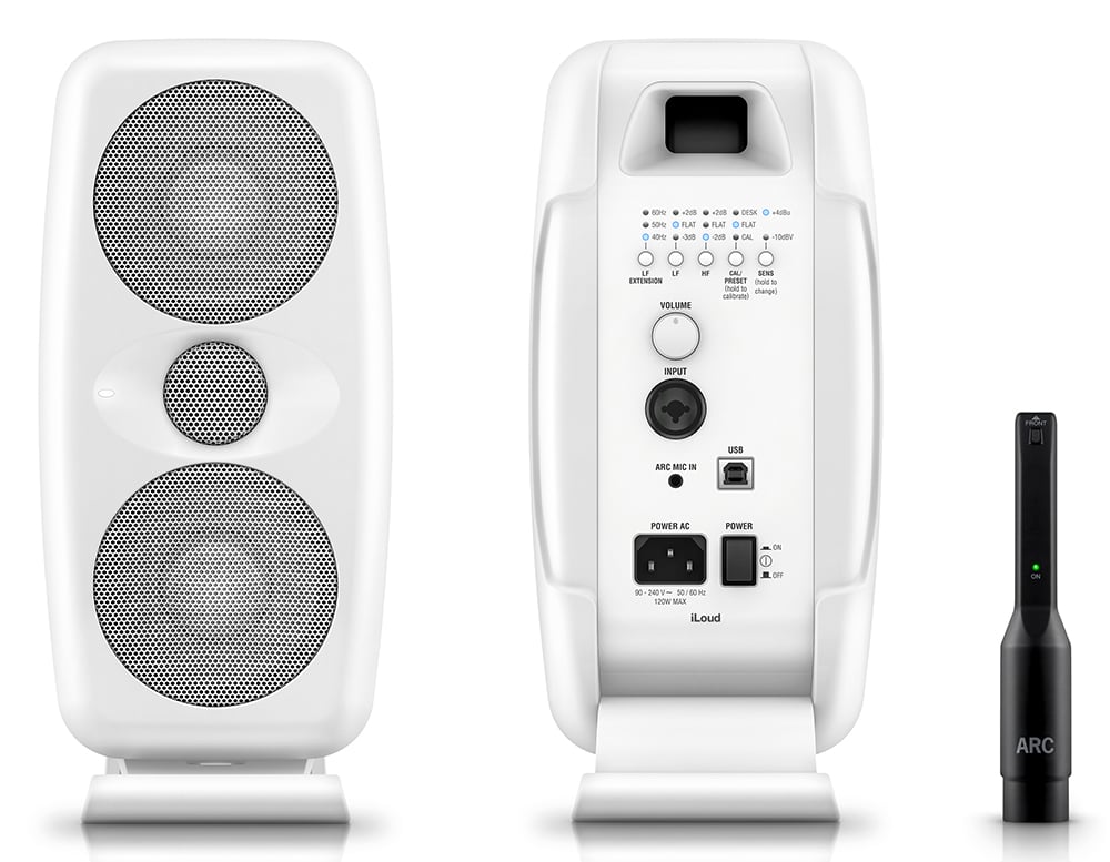 全品送料0円 IK Multimedia ARC with Monitor Studio Compact mkII MTM iLoud スピーカー・ウーファー