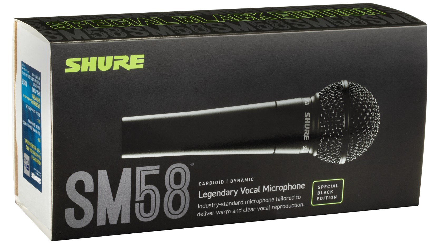 SHURE ( シュア )SM58スペシャルブラックエディション SHURE/SM58-BLK,ブラックエディション,数量限定,ボーカル,単一
