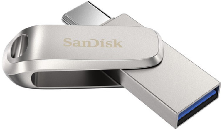 SanDisk 1TB Ultra Dual Drive Luxe USB Type C Flash Drive