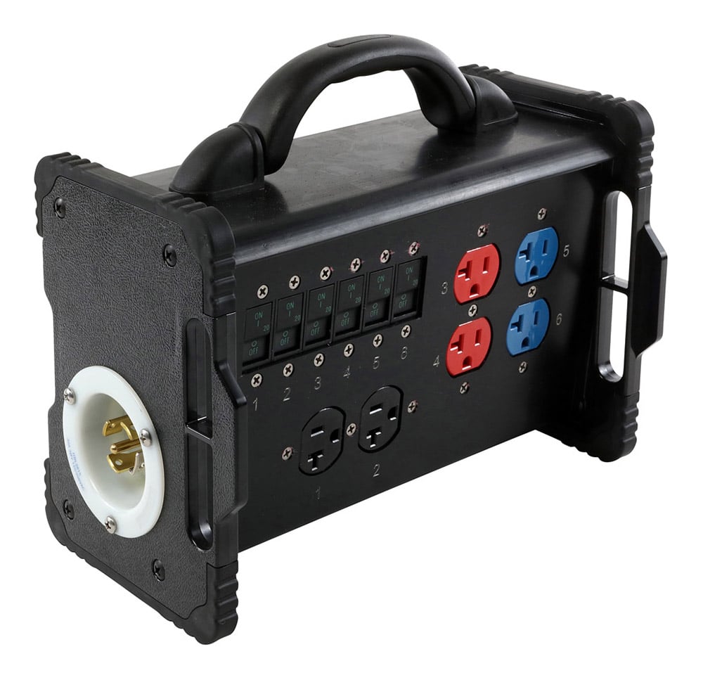 Lex BNB2-3B 30A Bento Box with L21-30 Inlet and Feed Thru