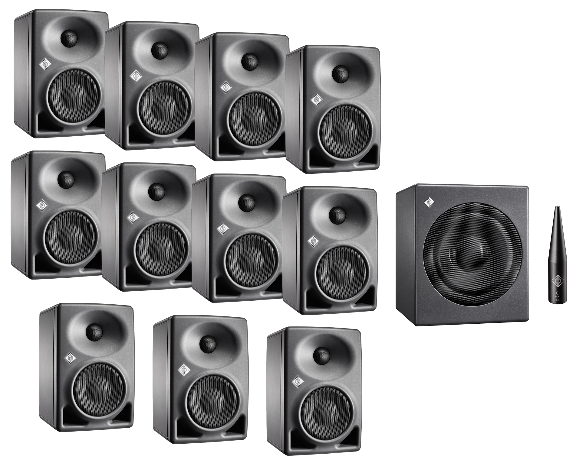 Neumann Immersive Audio Small Room Bundle (11) KH80 Studio