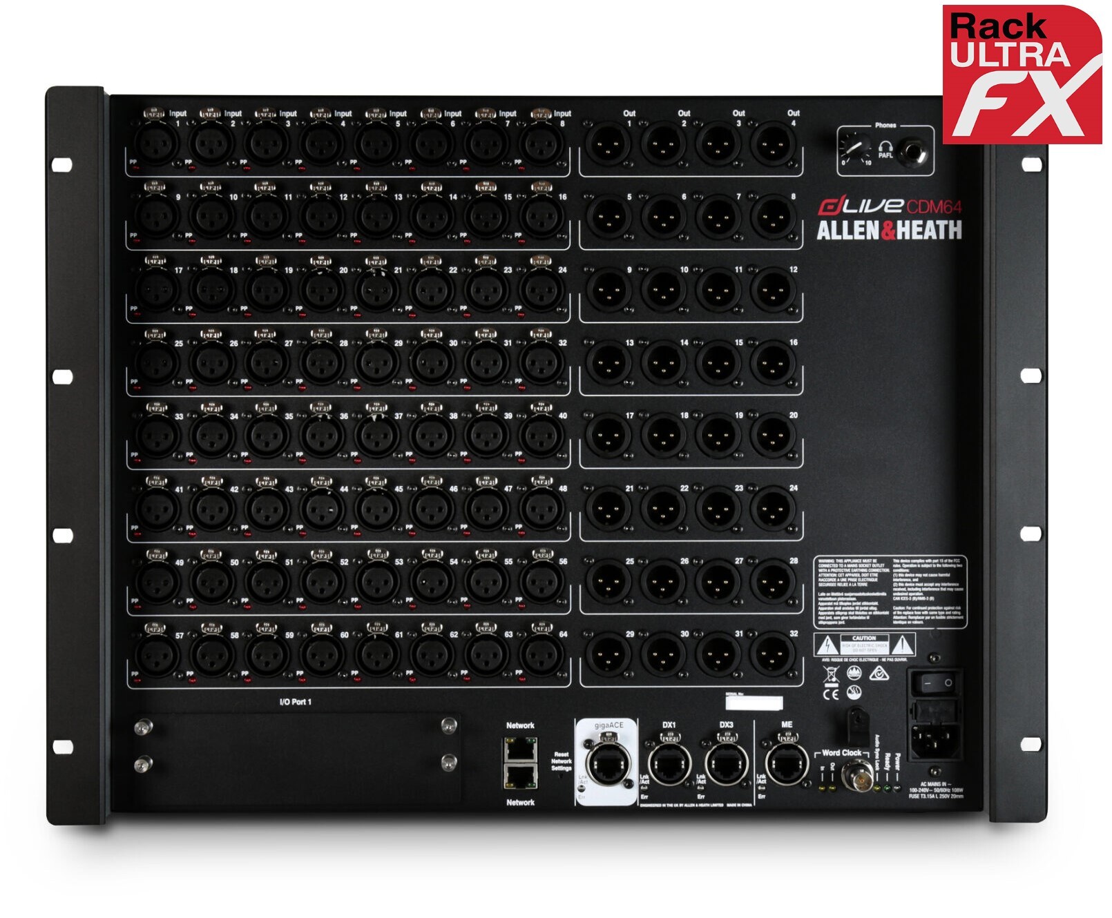【Heath】 Used Allen & Heath ZED6014FX Unpowered Mixer | Guitar Center