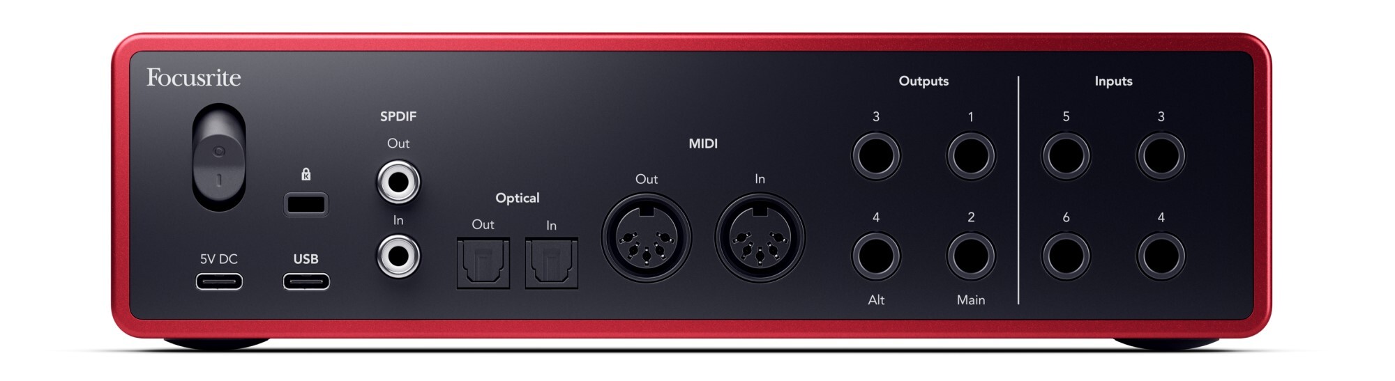 Focusrite Scarlett 16i16 4th Gen 16-In/16-Out USB Audio