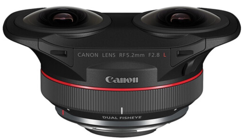 Canon RF5.2mm F2.8 L Dual Fisheye Lens for EOS VR System