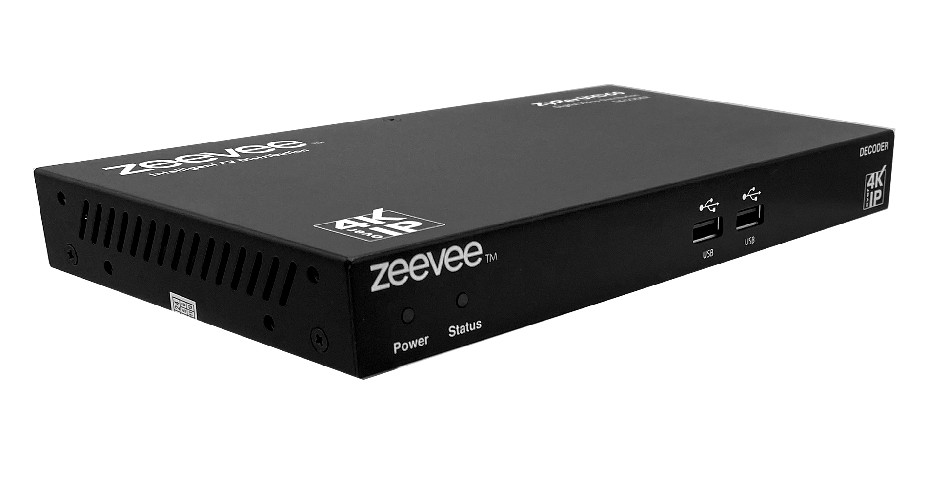 ZeeVee ZUHD60-2D ZyPerUHD60 AVoIP HDMI 2.0a Decoder, Dual 1G LAN | Full ...