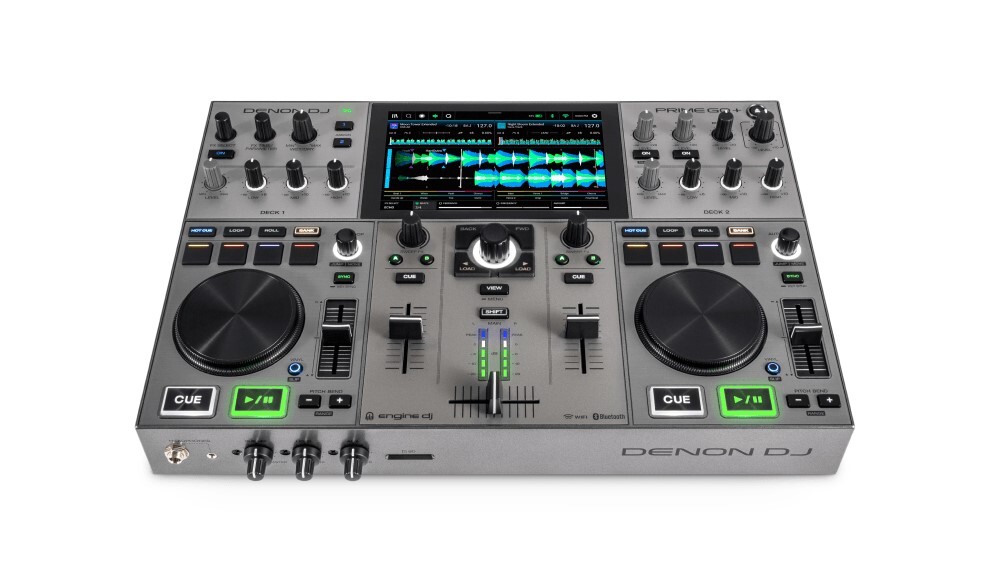 Denon DJ Prime Go+ Portable, Battery-Powered DJ Controller