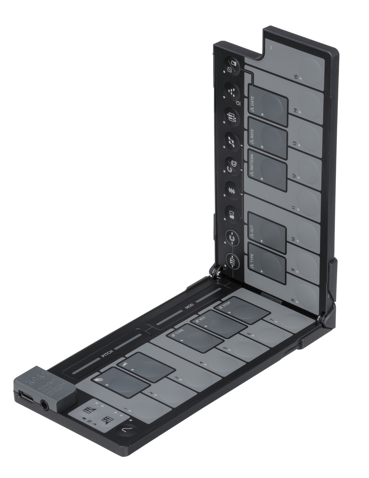 Korg nanoKEY Fold Foldable MIDI Keyboard with 25 Quiet