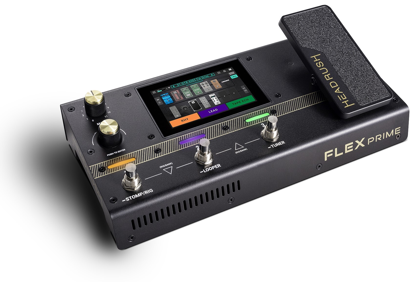 [美品]Headrush FlexPrime Headrush FLEX Prime Compact Multi-FX/Amp Modeler with 4