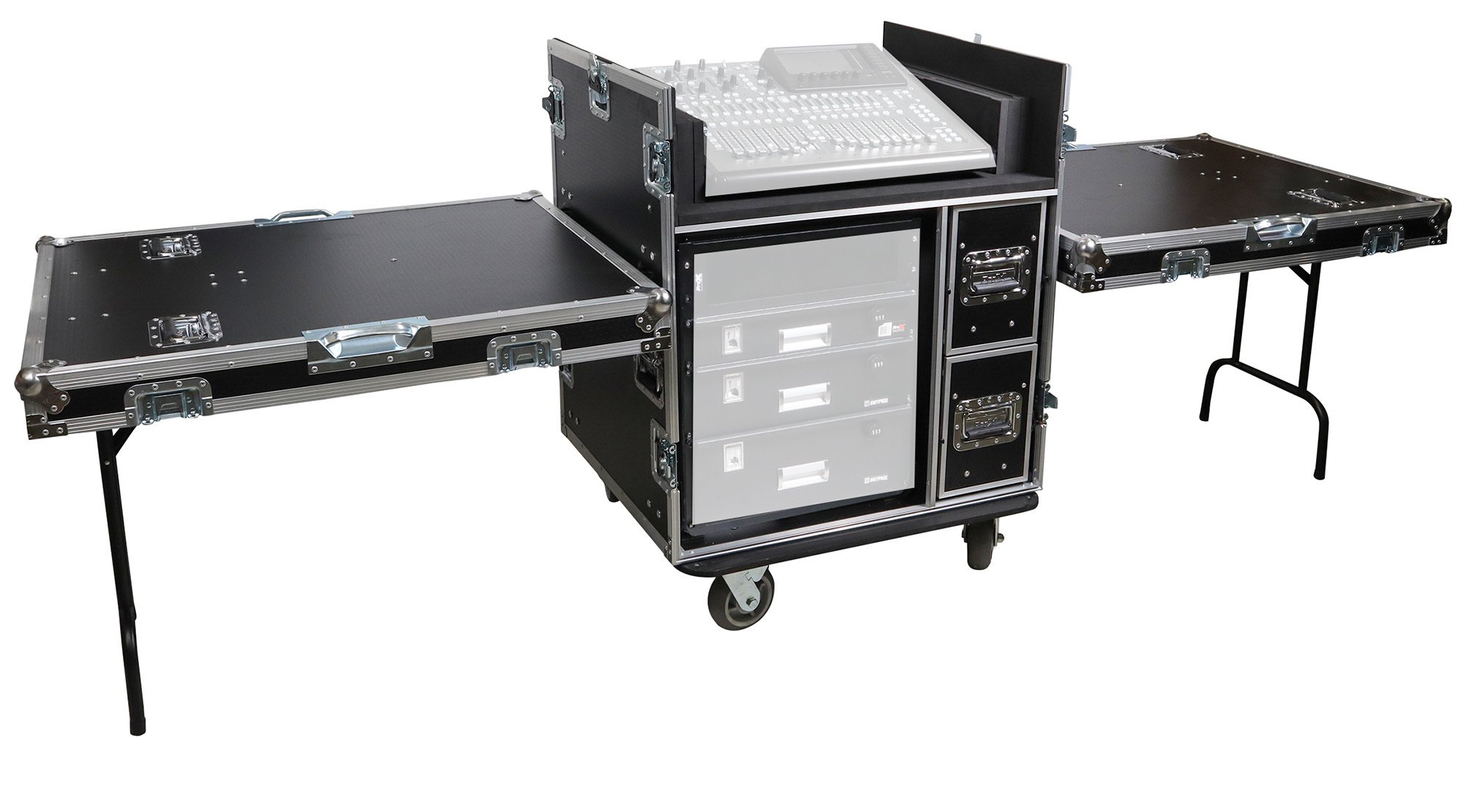 ProX XS-BRANCO12U2DW BRANCO ATA Flight-Style FOH Mixing