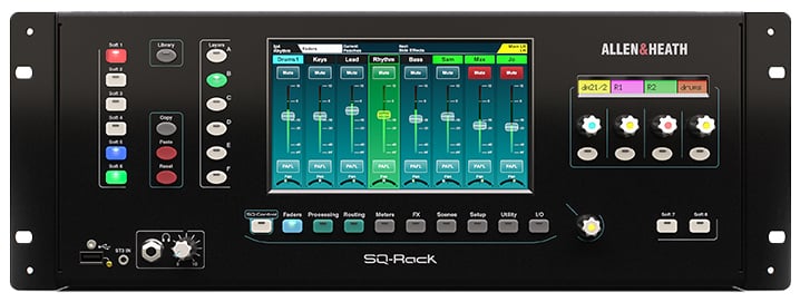 Allen & Heath SQ-RACK SQ Series 48 Channel 96kHz XCVI Core Allen & Heath SQ-RACK SQ Series 48 Channel 96kHz XCVI Core