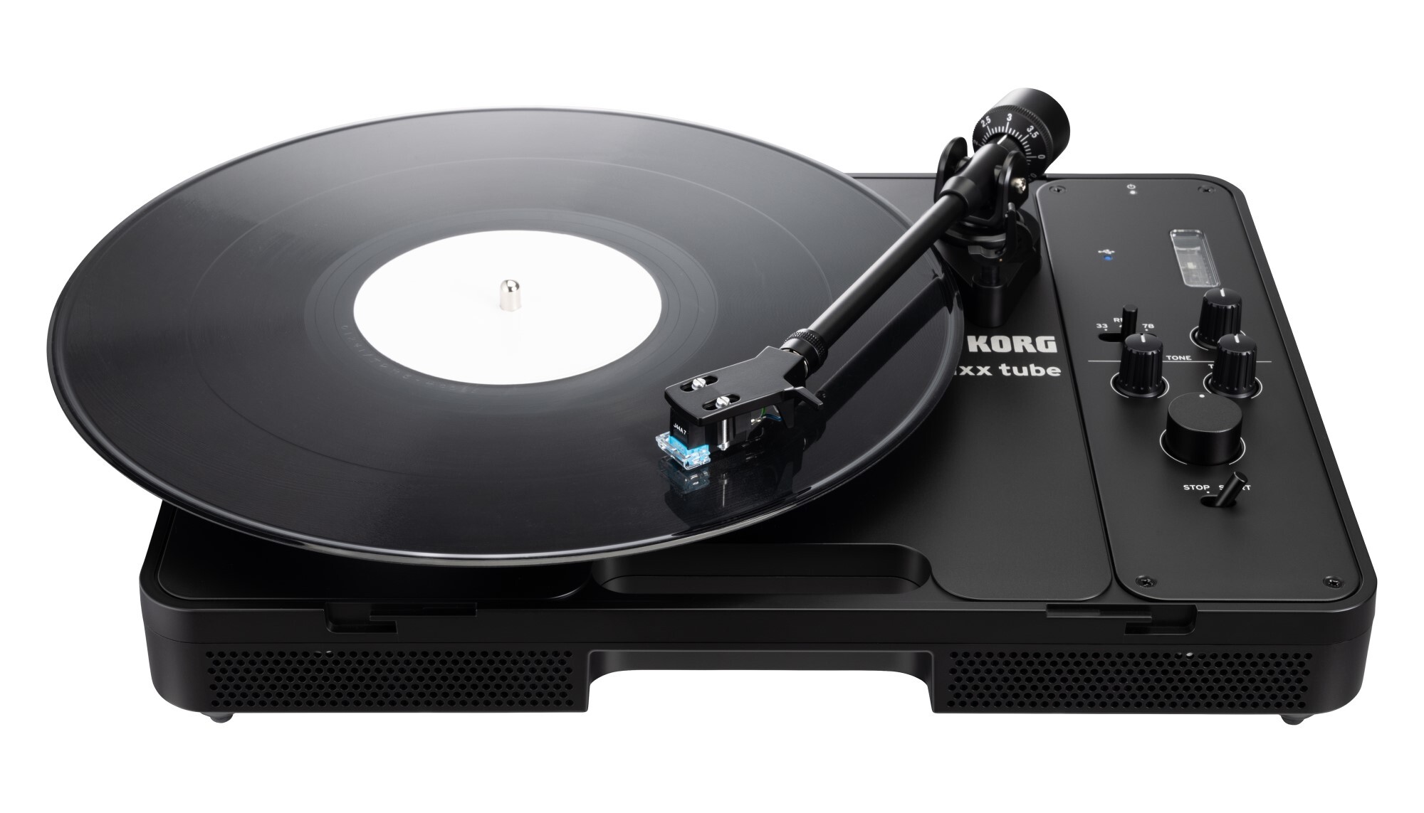 Korg handytraxx tube Portable Turntable, Tube-Enhanced Sound