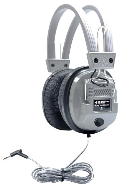 Photos - Other Sound & Hi-Fi Hamilton Buhl SC-7V Stereo Headphone With Volume Control, Noise Isolating, Deluxe Size, Heavy Duty Chord