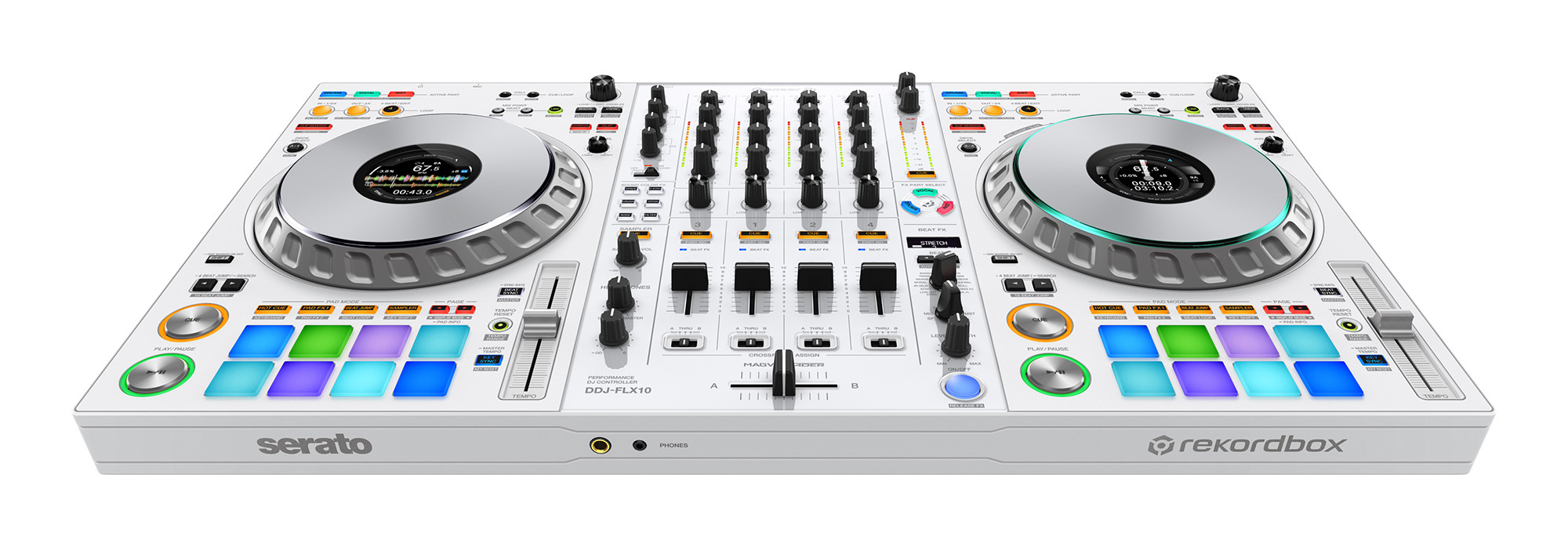 美品 ホワイト！Pioneer DJ ターンテーブル XDJ-XZ-W 4ch プロフェッショナル オールインワン DJシステム