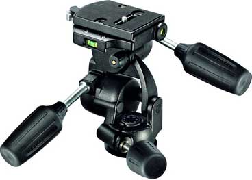 Photos - Tripod Head Manfrotto 808RC4 3-Way Pan / Tilt  with RC4 Quick Release Plate 