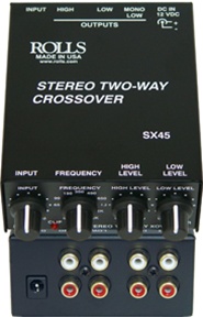Photos - Other Sound & Hi-Fi Rolls SX45 Tiny Stereo 2-Way Crossover Frequency Divider 