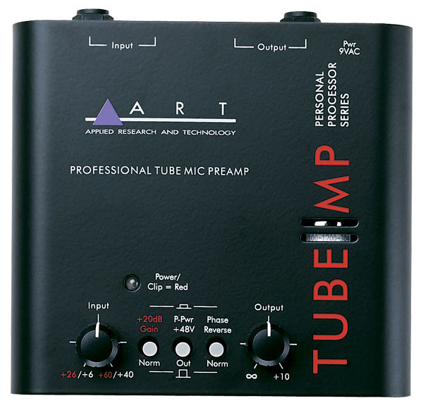 Photos - Amplifier ART TUBE-MP Tube MP Single Channel Tube Microphone Preamp 