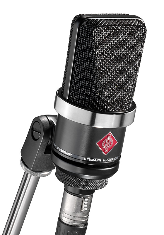 Neumann TLM 102 BK Large Diaphragm Cardioid Condenser Microphone 