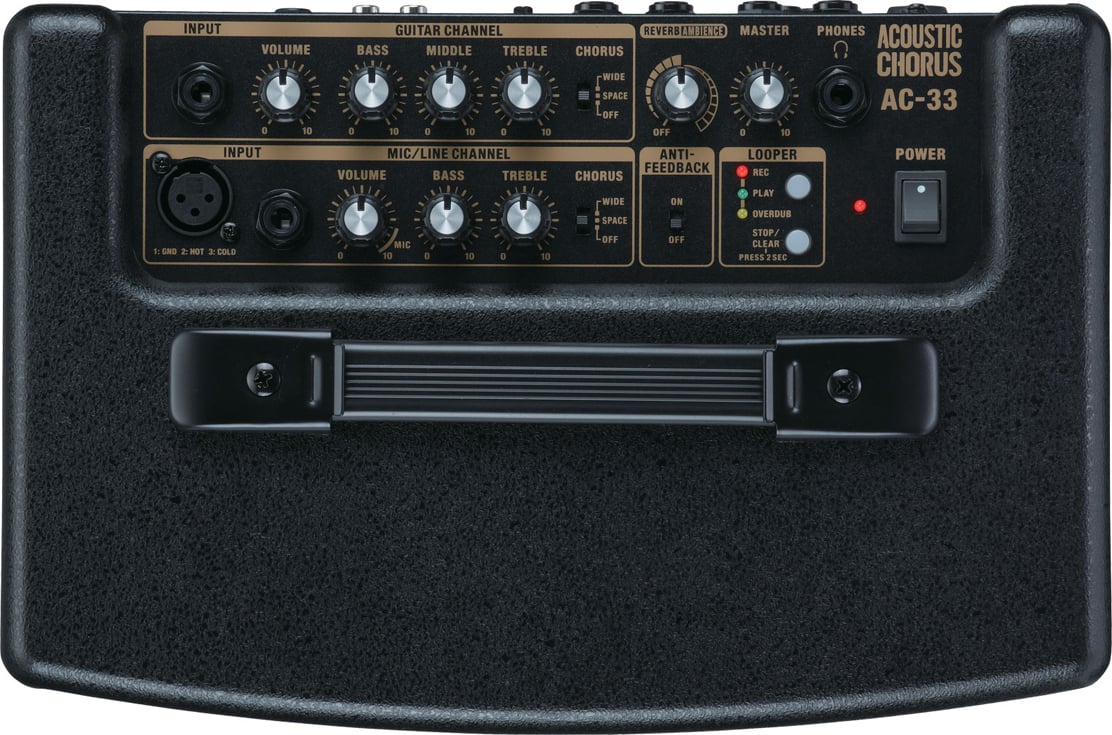 Roland AC-33 Acoustic Amplifier 30W 2-Channel 2X5