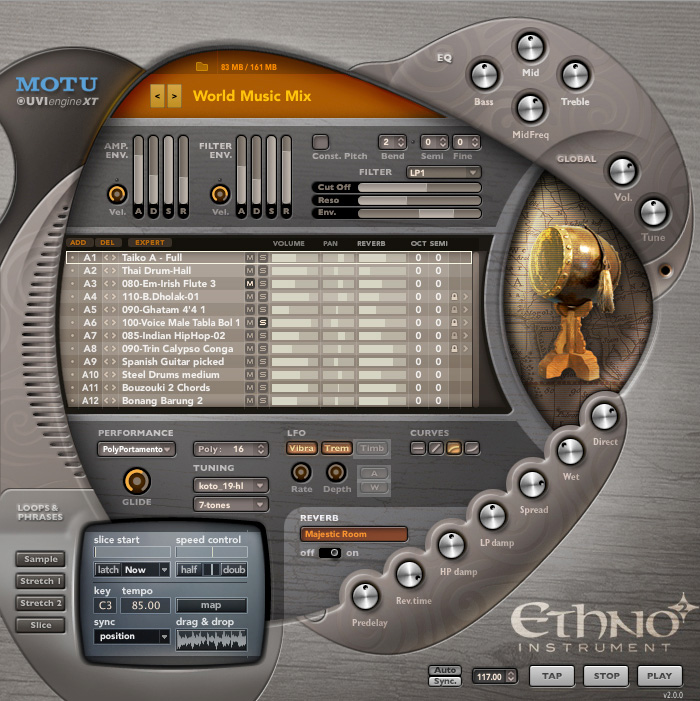Photos - Software Motu Ethno Instrument 2 Universal World / Ethnic Virtual Instrument Softwa 