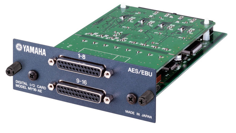 Yamaha MY16AE 16-Channel AES / EBU I/O Card | Full Compass Systems