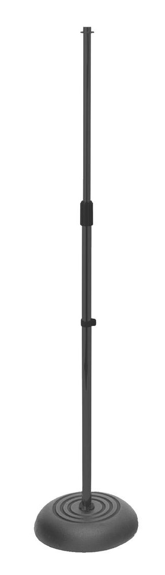 Photos - Microphone Stand On-Stage MS7201B 33-60 Round Base , Black 