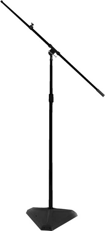 Photos - Microphone Stand On-Stage SMS7630 42-72 Hex Base Studio Boom , Black 