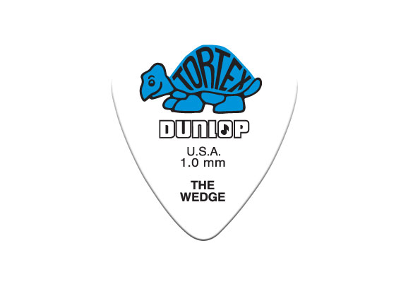 Dunlop 424P 12-Pack of Tortex Wedge Guitar Picks - .60 MM ORANGE for sale