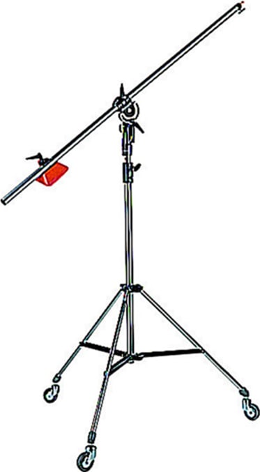 Manfrotto 6' 9  3 Pack Black Aluminum Air Cushioned Light Stand