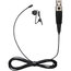 Electro-Voice RE97LTX-BLACK Theatrical Omnidirectional Lavalier Microphone, Black Image 1