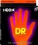 DR Strings NOE-10 Medium NEON HiDef SuperStrings Electric Guitar Strings In Orange Image 2